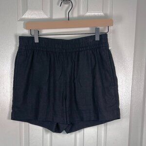 Old Navy Linen Blend High Rise Relaxed Fit Shorts Size S